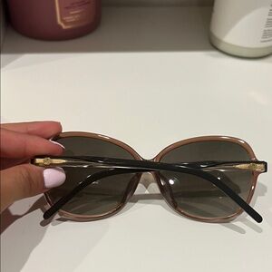 Gucci Black and Brown Sunglasses